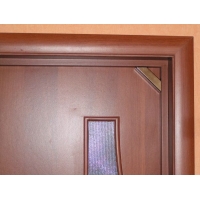 Электромеханический замок с датчиками положения двери и состояния замка, цвет - коричневый
