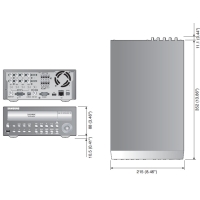 4-канальный цифровой видеорегистратор со стандартом сжатия H.264
