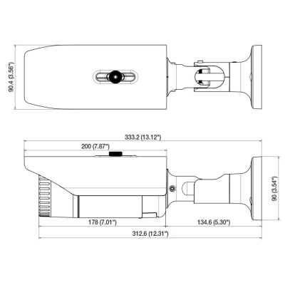 Уличная IP-камера с ИК-подсветкой SNO-5084RP