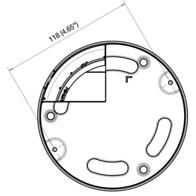 Купольная IP-камера с ИК-подсветкой SND-6084RP