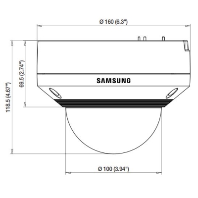 Уличная IP-камера с ИК-подсветкой SNV-7084RP