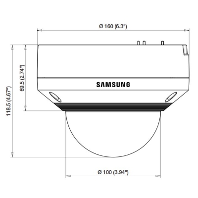 Уличная IP-камера с ИК-подсветкой SNV-6084RP
