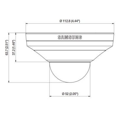Уличная IP-камера купольная SNV-6013P