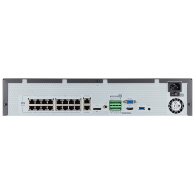 16-канальный IP видеорегистратор с POE коммутатором WISENET XRN-1610SA