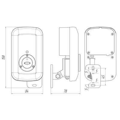 Извещатель пламени адресный взрывозащищенный, диапазона ИК/УФ С2000-Спектрон-607-Exm
