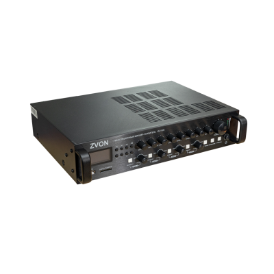 Микшер-усилитель с медиаплеером на 4 зоны