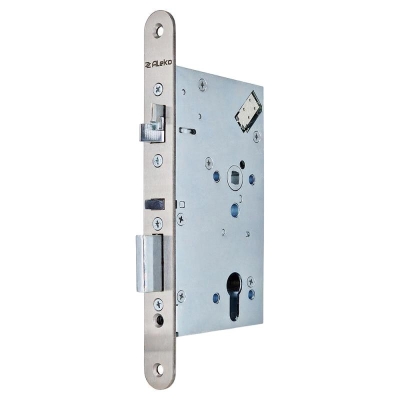 Врезной электромеханический замок-защелка