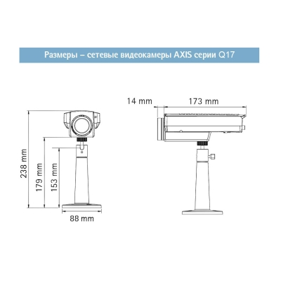 IP камера (снята с производства) Q1755