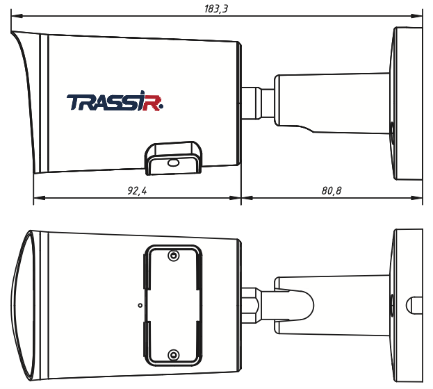 Габаритные размеры TR-D2121IR3 v6 2.8