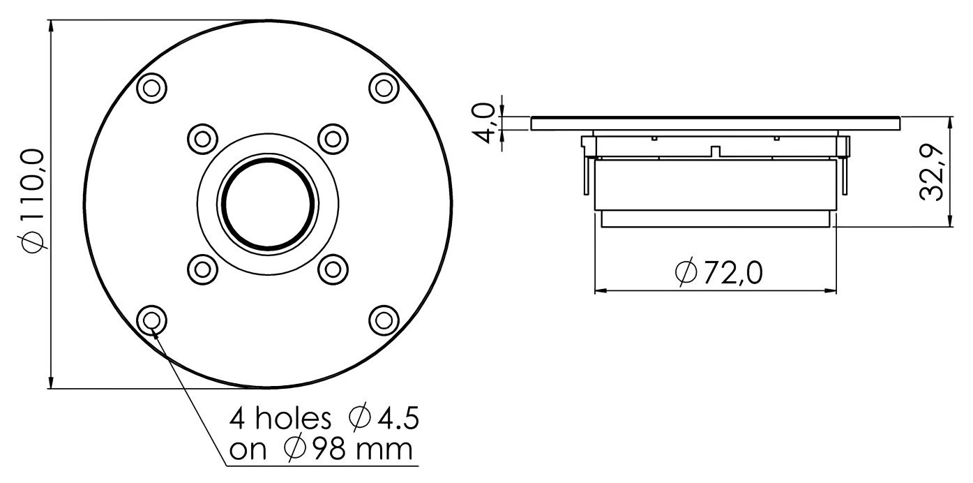 CVGaudio SICA Z009215C LP111.25/245 - 1