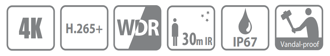 Функции DAHUA DH-IPC-HDBW2831RP-ZAS