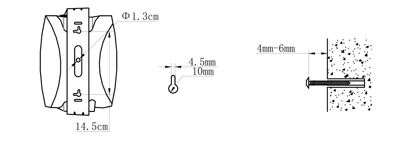 Схема монтажа DSP-6062W