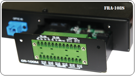 Интерфейсный модуль для блоков оптоэлектронного преобразования FRA-108S, FTA-108S Inter-M
