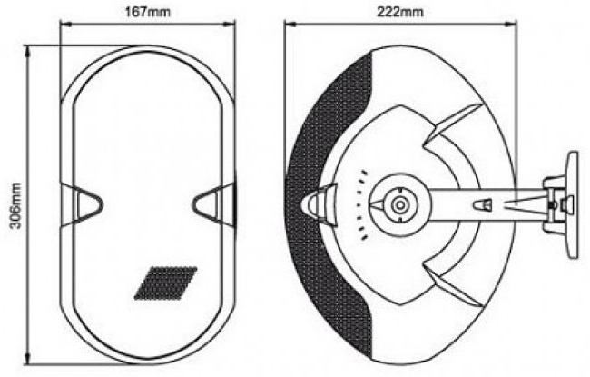 Габаритные размеры RMX Audio RY128-4T