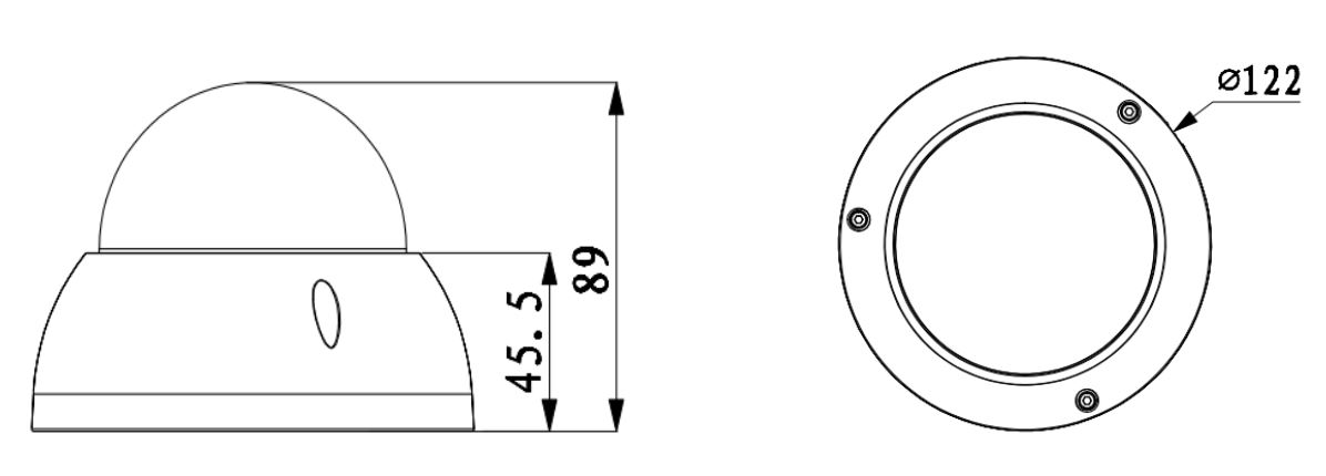 Габариты RVI-IPC33