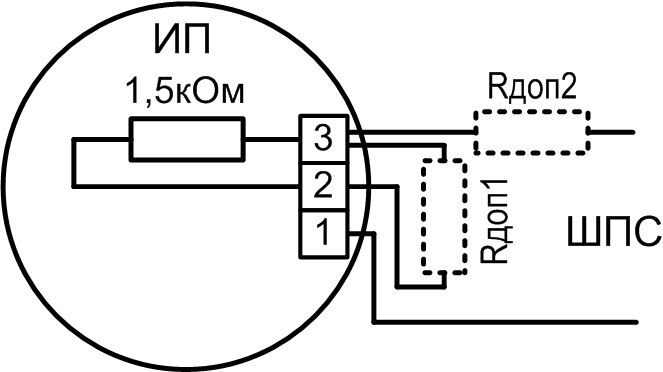 Схема подключения ИП 101-3А-A3R