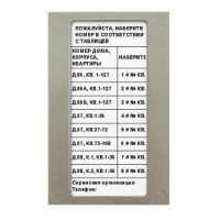 Блок индикации для домофона БВД-432NP