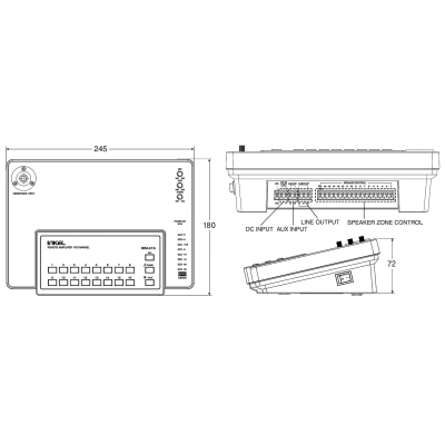 Микрофонная консоль IRM-916