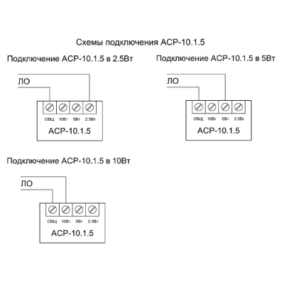 Настенный громкоговоритель  АСР-10.1.5
