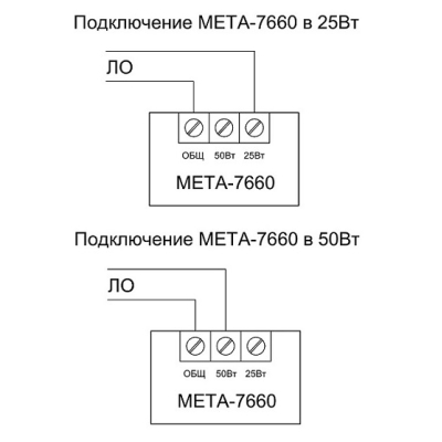 Рупорный двухполосный громкоговоритель   МЕТА 7650
