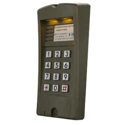 Блок вызова домофона многоабонентный БВД-310F