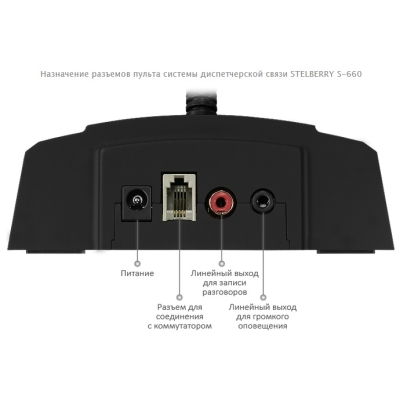 Переговорное устройство "Клиент-кассир" S-660