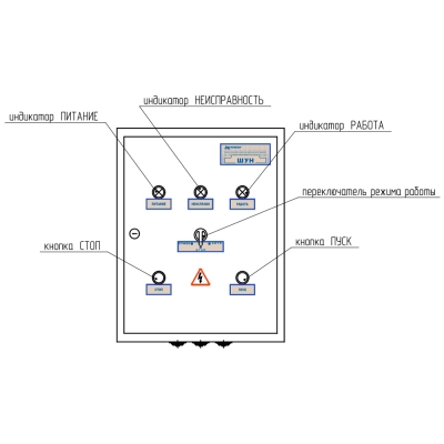 Шкаф управления насосами ШУН-75