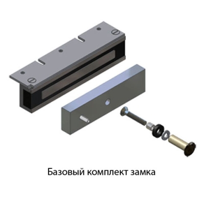 Электромагнитный замок влагозащищенный  AL-180FB-24В-01