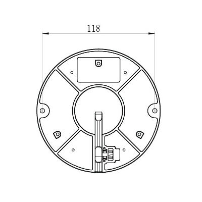 Купольная мультиформатная камера STC-HD3523/3