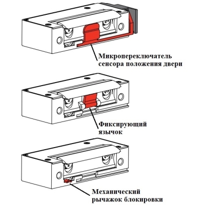 Защелка электромеханическая 33.1.00.B