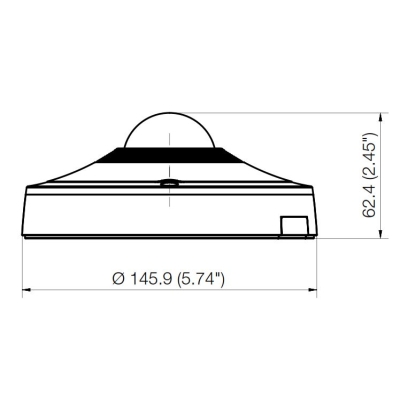 IP камера рыбий глаз SNF-8010VMP