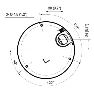 IP камера рыбий глаз SNF-7010VP