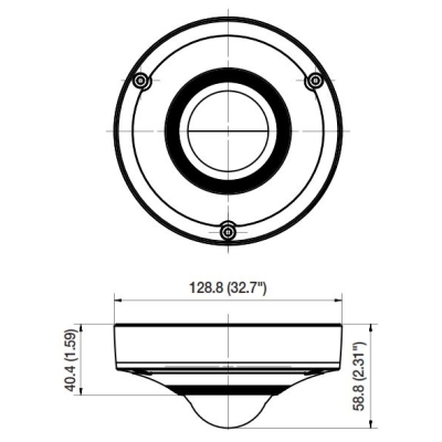 IP камера рыбий глаз SNF-7010VMP