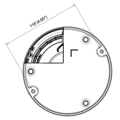 Купольная IP-камера с ИК-подсветкой SND-5084RP