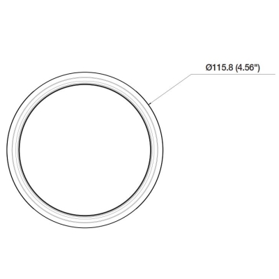 Купольная IP-камера SND-5061P