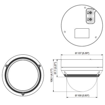 Уличная IP-камера с ИК-подсветкой SNV-L6083RP