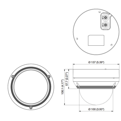 Уличная IP-камера с ИК-подсветкой SNV-L5083RP
