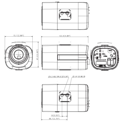 Камера высокого разрешения SCB-5005P