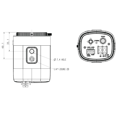 Камера высокого разрешения SCB-5003P