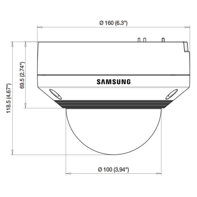 Уличная HD-SDI камера SCV-6081RP