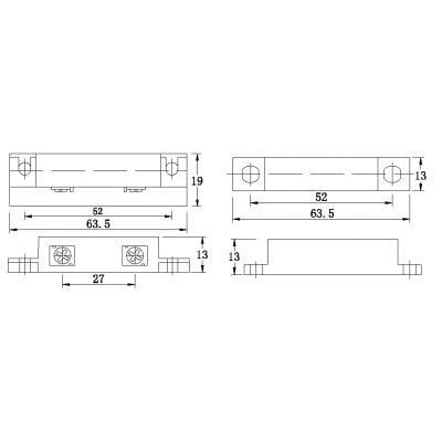 Извещатель точечный магнитоконтактный ST-DM121