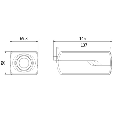 Корпусная IP-камера (снята с производства) DS-2CD4025FWD-A