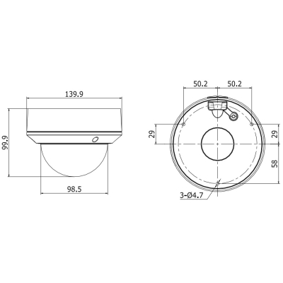 Купольная IP-камера уличная (снята с производства) DS-2CD2722FWD-IS