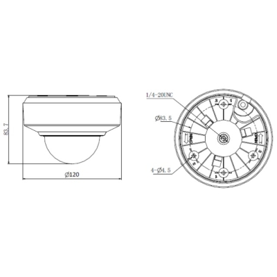 Купольная IP-камера поворотная (снята с производства) DS-2DE2202-DE3