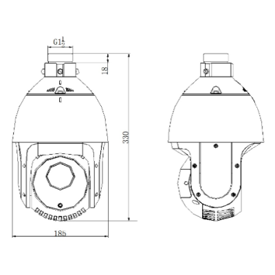 IP-камера поворотная (снята с производства) DS-2DE5220I-AE