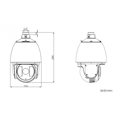 IP-камера поворотная (снята с производства) DS-2DF7284-A