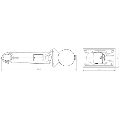 Кронштейн для камер на столб DS-1602ZJ-pole