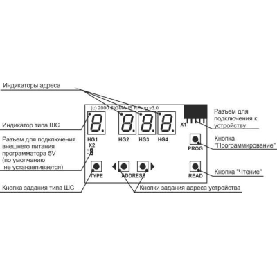 Программатор автономный RProgLt-07