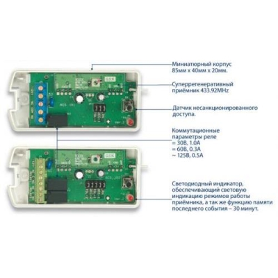 Комплект тревожной сигнализации радиоканальный ACS-101