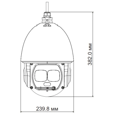 IP-камера поворотная HDZ302LIW